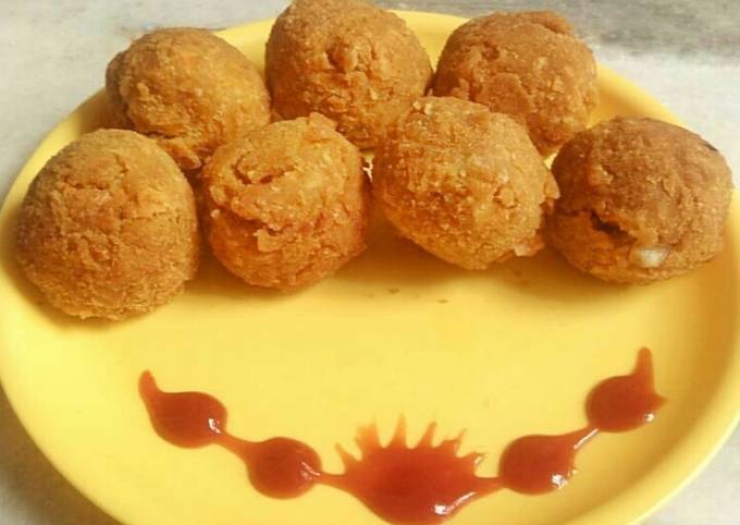 Cheesy Rice Pakora