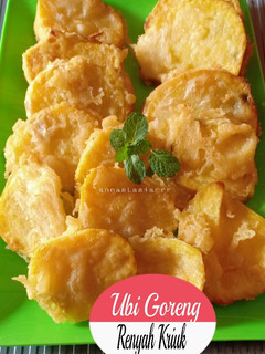 Foto resep Ubi goreng renyah kriuk