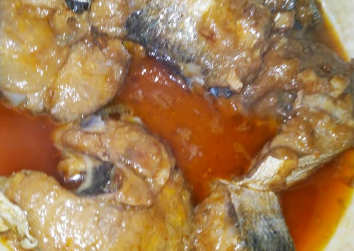 Methi dana fish gravy