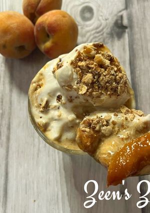 A picture of Peach Crumble.