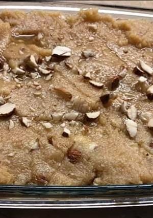 A picture of Suji and nido halwa.