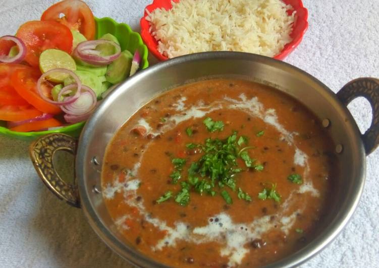 Simple Way to Make Speedy Dal makhni with rice