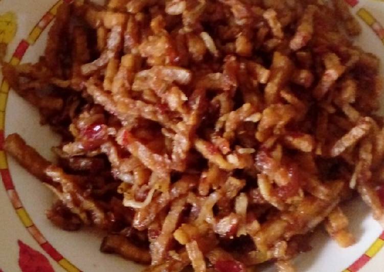 Resep Tempe orek teri medan yang Enak Banget