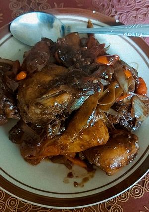 Foto resep Ayam kecap manis pedas