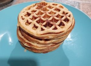Una foto de Waffles fáciles