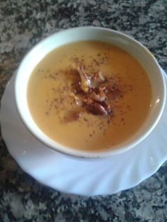 Una foto de Crema de calabaza