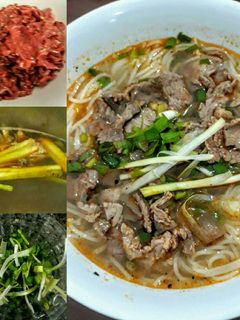 Hình của món Bún bò bó bùn.🐮.