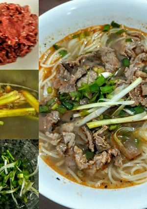Hình của món Bún bò bó bùn.🐮.
