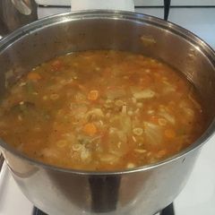 A picture of Lentil soup.