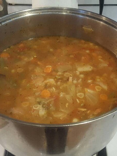 A picture of Lentil soup.