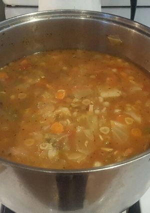 A picture of Lentil soup.