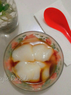 Foto resep Kembang Tahu kuah Jahe