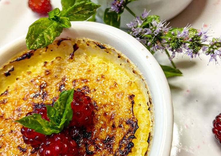 Recipe of Super Quick Homemade Crème Brûlée