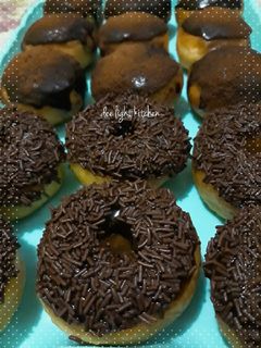 Foto resep Donat Bomboloni Custard Milo