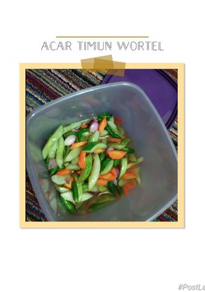 Foto resep Acar Timun Wortel