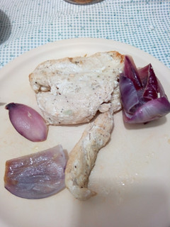 Una foto de Pechuga Encebollado