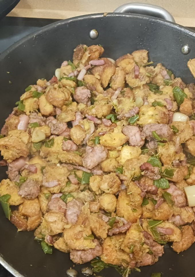 Una foto de Migas de pastor