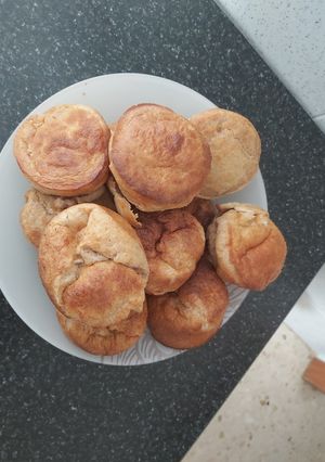 Una foto de Bollos de pan esponjosos