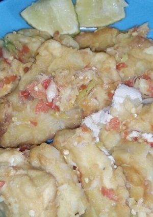 Foto resep Telur tahu geprek