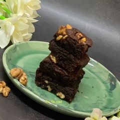 Chocolate walnut Brownie A picture of Chocolate walnut Brownie.