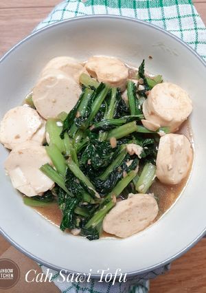 Foto resep Cah Sawi Tofu