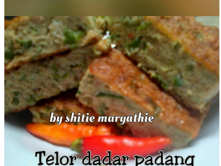 Bagaimana Membuat Telor dadar ala padang, Sempurna