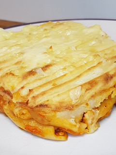 Una foto de Pastel de Macarrones Boloñesa