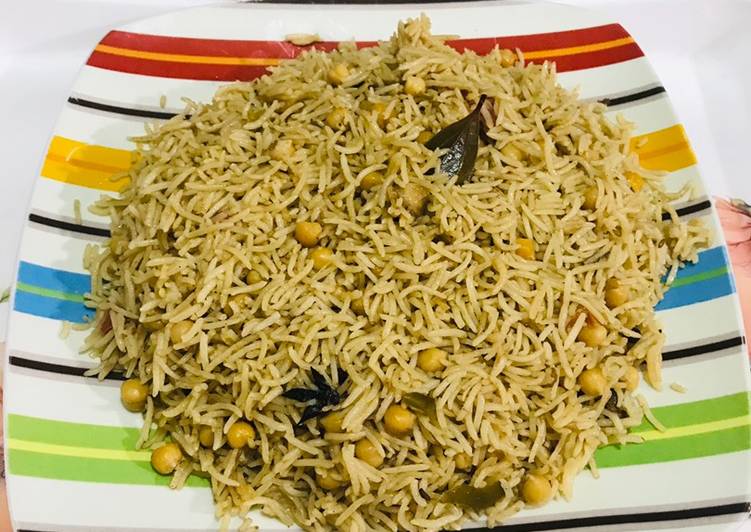 Recipe of Any-night-of-the-week Chanay walay rice