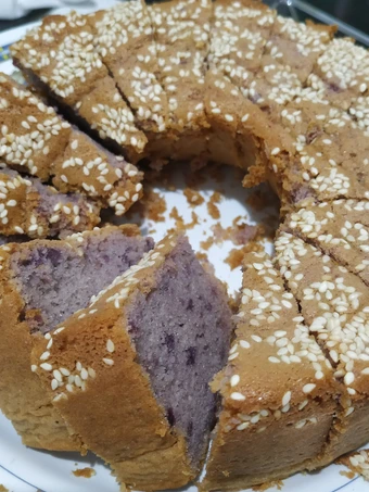 Langkah Gampang Menyiapkan Resep Bolu Panggang Ubi Ungu yang Bikin Ngiler Anti Ribet, Mantap Sekali