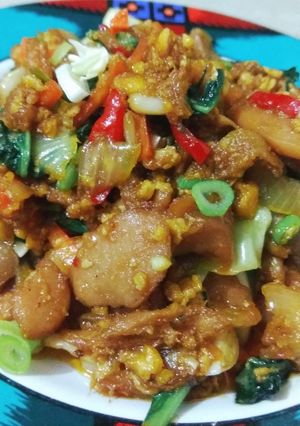 Foto resep Nasi Gila (Lauknya)