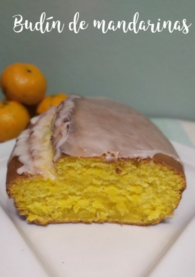 Una foto de Budín de mandarinas en licuadora