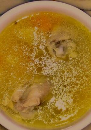 Una foto de Consume de pollo