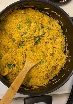 A picture of Shavige upma (vermicelli upma).