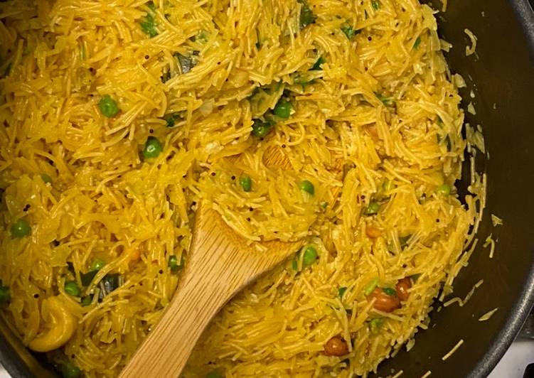 Easiest Way to Make Homemade Shavige upma (vermicelli upma)