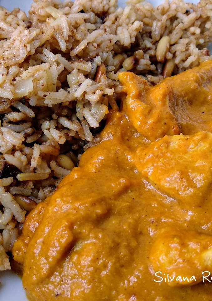 Una foto de 73.🍛Arroz indio con pollo korma