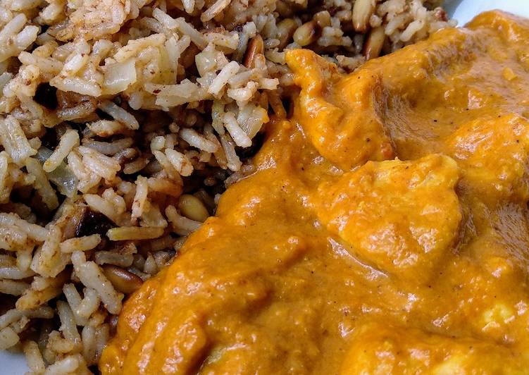 73.🍛Arroz indio con pollo korma