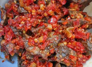Foto resep Balado Paru Goreng Kering
