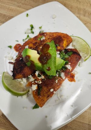 A picture of Brad's birria tacos.