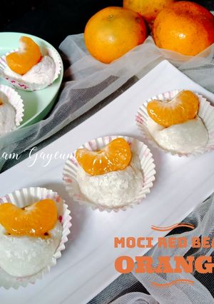 Foto resep Moci Red Bean Orange