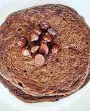 Hot cakes de cocoa keto