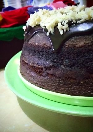 Foto resep Brownies kukus coklat simple