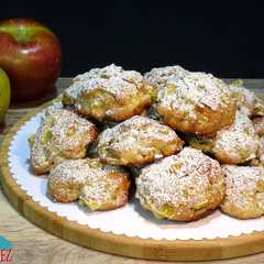 Una foto de Galletas tiernas y esponjosas con manzana