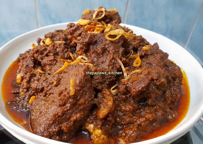 Resep Rendang Asli Padang Oleh Thepapaws Kitchen Cookpad