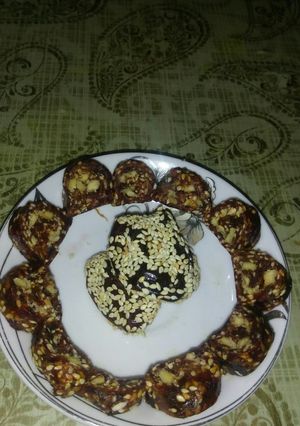 عکسی از دستور معجون خرما