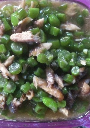 Foto resep Buncis tumis ikan cue