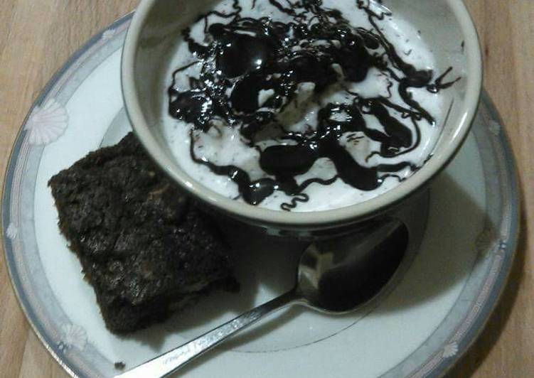 Recipe of Homemade Chocolate Chocolate Chip Ice Cream - Small Batch (2 quart)