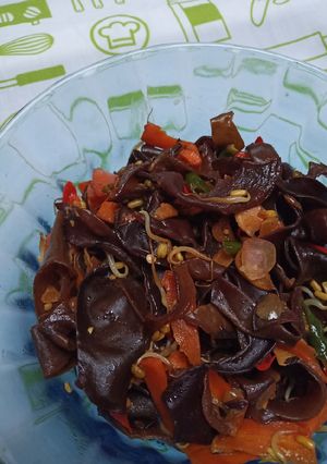 Foto resep Tumis Jamur Hitam