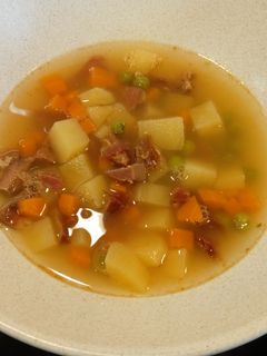 Una foto de Cocido de jamón