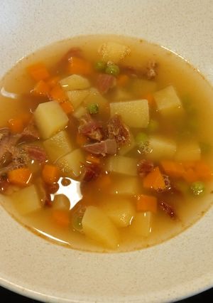Una foto de Cocido de jamón