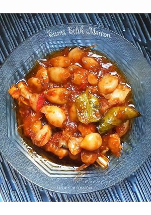 Foto resep Cumi Cilik Mercon